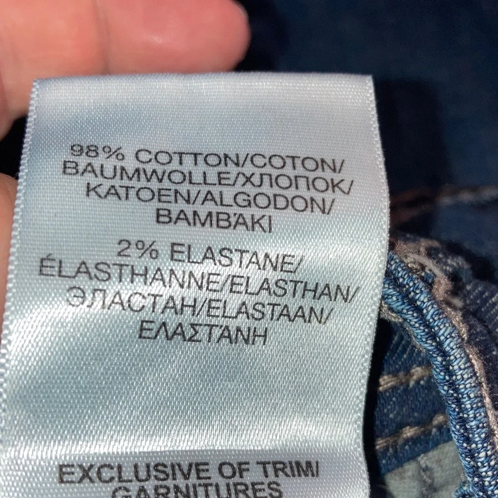 Silver Dark Blue Women's Denim Jeans 30 - Picture 8 of 8